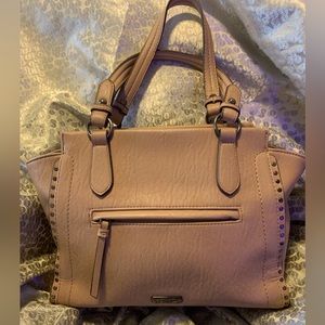 Beautiful, Tan colored, faux leather, shoulder bag by Jessica Simpson.